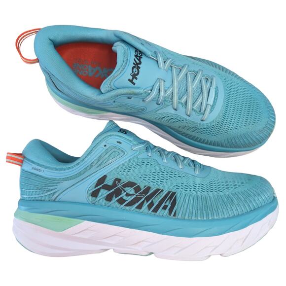Hoka Shoes - HOKA ONE ONE Bondi Women's 7 Aquarelle Blue AEBL 9B. Price firm. Thank you!